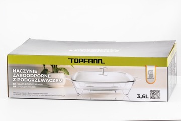 ЛЕГКОСТОЙНЫЙ СОсуд С КРЫШКОЙ, 3,6 Л, НА СЕРЕБРЯНОЙ ПОДСТАВКЕ С НАГРЕВАТЕЛЕМ