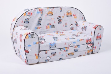 MINI SOFA KANAPA dla dziecka rozkładana z pianki