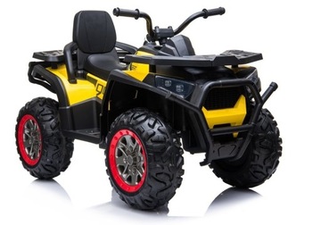 Duży Quad na Akumulator XMX607 4 x 45 Watt 12V 10Ah Skóra Miękkie koła EVA