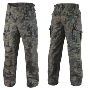 TEXAR SPODNIE WOJSKOWE WZ10 RIP STOP PL CAMO r.M