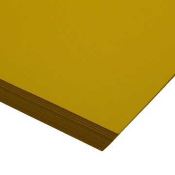Papier Kolorowy A4 80g Ciemno Żółty 100 ark