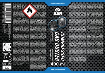 ОХЛАЖДАЮЩИЙ ЗАМОРАЖИВАЮЩИЙ СПРЕЙ AAB ДЛЯ ЛЬДА -50C 2x400мл