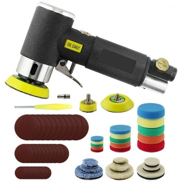 Губки для полировки пневматические шерсть мех 25мм 50мм 75мм 62шт