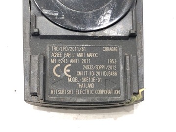 KLÍČEK MAZDA 2 DL SKE13E-01 OVLÁDAČ