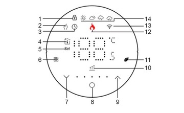 Интеллектуальный раунд возглавлял бремя 16а черное tr084c Wi -Fi Tuya