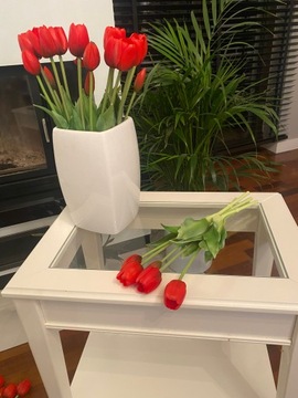 Силиконовый букет тюльпанов Желтый, как жизнь, искусственный цветок, резиновый тюльпан