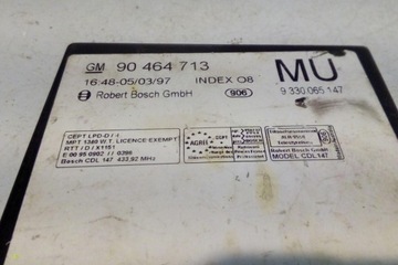 MODUL POHODĚ OPEL VECTRA B HATCHBACK (38_) 9046471390464713MU 2.0L DIESEL