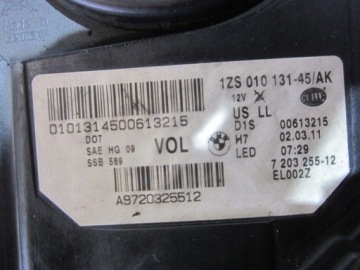 7271903, BMW F10 Licht vorne links XENON AHL 7271903 | thumb 3