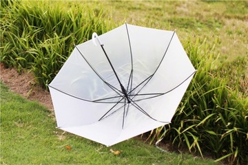 БЕЛЫЙ АВТОМАТИЧЕСКИЙ ЗОНТ СВАДЕБНЫЙ ЗОНТ