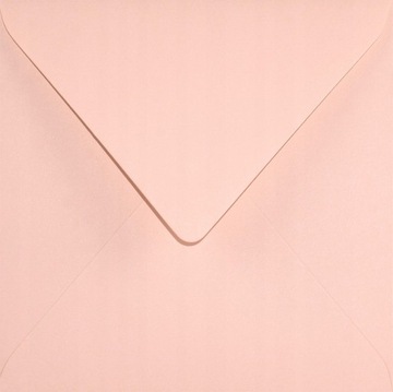 Koperty kwadratowe Burano Rosa j.róż delta - 25szt