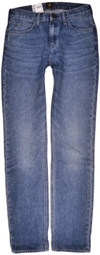 LEE spodnie HIGH blue jeans NEW STRAIGHT W28 L29