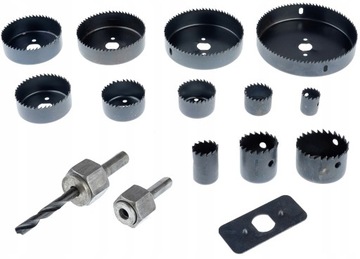 Кольцевая пила, 8 ножей, 22-65 мм, BGS