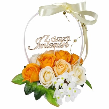 Букет подарочная корзина мыло розы цветы подарочный топпер БЕСПЛАТНО на выбор