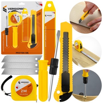 Набор инструментов Нож Измерительная отвертка Вставки Измерительные инструменты