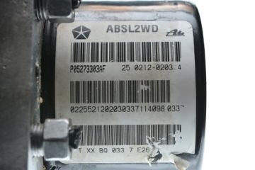 Насос CALIBER ABS 00.0402-738E.1 25.0927-4370.3 25.0614-3321.3 P05273303AF