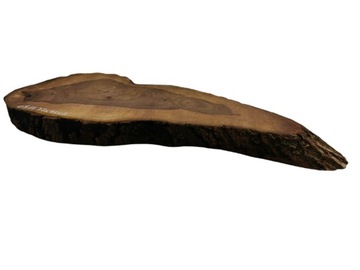 Срез древесины грецкого ореха 77x41x6 см, большой выбор смолы