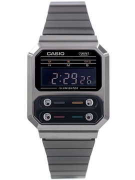 ВИНТАЖНЫЕ РЕТРО-ЧАСЫ УНИСЕКС CASIO A100WEGG-1AEF