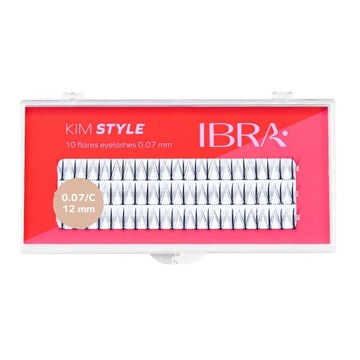 Kępki rzęs Kim Style 12mm IBRA Makeup