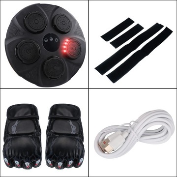 BLUETOOTH МУЗЫКА СВЕТОДИОДНЫЙ БОКС-МАШИНА ДОМА ДЛЯ ВЗРОСЛЫХ И ДЕТЕЙ ПЕРЧАТКА