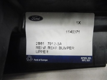 DRŽÁK VÝZTUHA NÁRAZNÍKU ZADNÍ FORD FIESTA OE 1140371