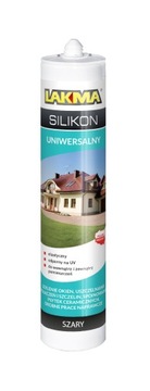 LAKMA Silikon uniwersalny szary 280 ml