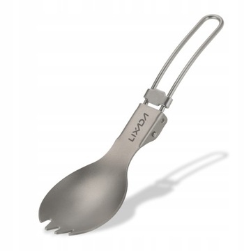 SKŁADANIE ŁYŻKA NIEZBĘDNIK TURYSTYCZNY TYTAN SPORK