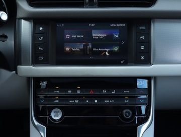 Jaguar XF II Sedan 2.0 i4D 240KM 2017 Jaguar XF 25d AWD, Salon Polska, Serwis ASO, zdjęcie 11