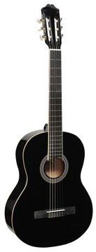 GITARA KLASYCZNA 4/4 SEVILLA BLACK GLOSS + AKCESORIA + GRATISY