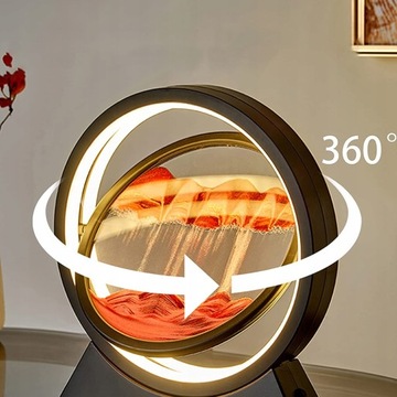 3D динамическое искусство из песка, движущееся изображение из песка, светодиодная подсветка