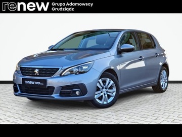 Peugeot 308 II Hatchback Facelifting 1.5 BlueHDI 130KM 2021 Peugeot 308 1WŁ. SalonPL FV23% Virtual Cockpit Czu
