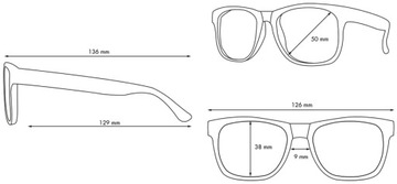 SHADEZ VIP POLARIZED OKULARY PRZECIWSŁONECZNE POLARYZACYJNE 7-15 LAT FILTRY