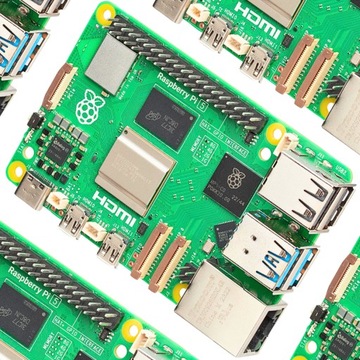 Raspberry Pi 5 — 8 ГБ ОЗУ Wi-Fi 2,4/5 ГГц PCI Express Ethernet 1 Гбит/с 4x USB