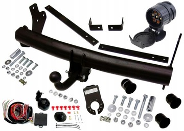 БУКСИРОВОЧНЫЙ КРЮК CITROEN JUMPY 2 2007-16+МОДУЛЬ13PIN+