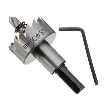 Otwornica szlifowana HSS 30 mm wiertło do metalu