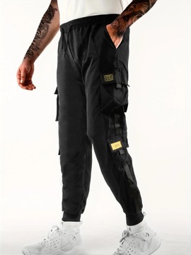 Classic Design Multi Pocket Cargo Pants Men's Cas