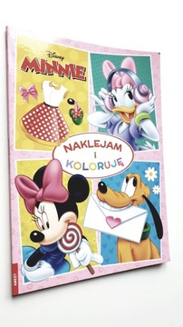 Minnie Naklejam i koloruję