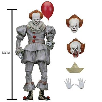 Стивен Кинг, IT-фигура клоуна, игрушечные фигурки ужасов, подвижные суставы