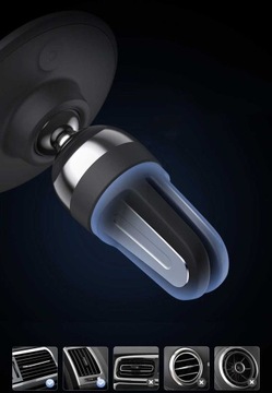 АВТОМОБИЛЬНЫЙ ДЕРЖАТЕЛЬ BASEUS МАГНИТНЫЙ ДЕРЖАТЕЛЬ ТЕЛЕФОНА ДЛЯ ВЕНТИЛЯТОРОВ