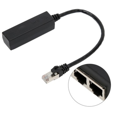 Разветвитель кабеля Ethernet RJ45, одна точка