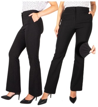 spodnie DZWONY ELEGANCKIE elastyczne 38 /31 M
