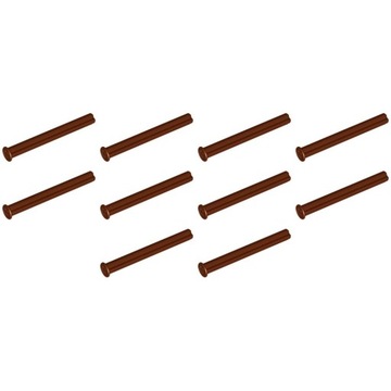 PAKIET LEGO 15462 Oś 5L z stopem Raddish Brown Brązowy 6159763 10szt NOWE