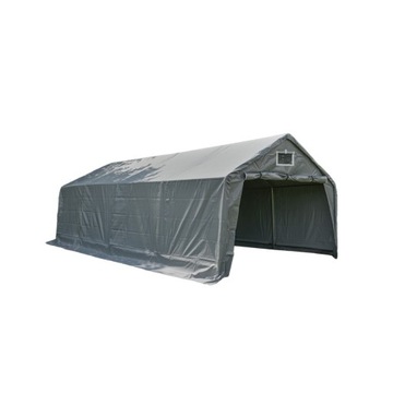 Namiot garażowy PVC 400x600x305 szary - NG 4