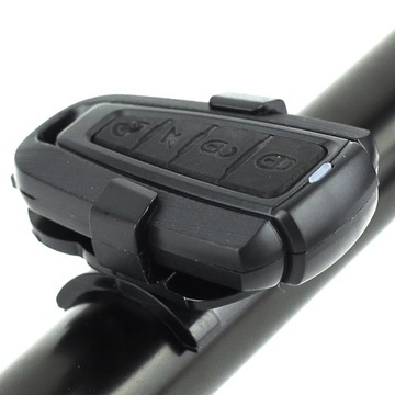 Задний велосипедный фонарь A8 с сигнализацией и функцией СТОП