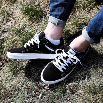 Buty męskie trampki old skool czarne VANS SELDAN VN0A4TZE187 43