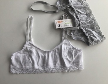 OUTLET Бюстгальтер для девочек (2 шт.) 140/146