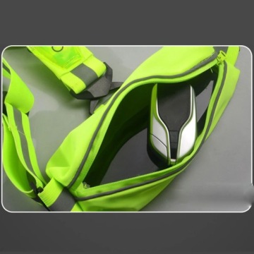 СВЕТООТРАЖАЮЩИЙ ЖИЛЕТ ДЛЯ БЕГОВОГО ВЕЛОСИПЕДА Двойной 2x USB-КАРМАНА С LED-подсветкой