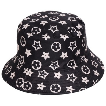 Czapka Kapelusz BUCKET HAT rybacki letni czarny