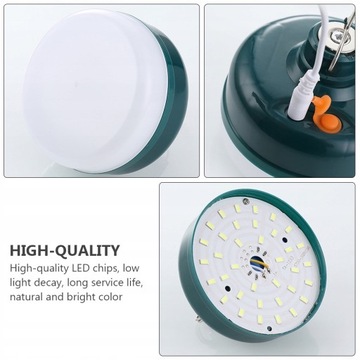 Перезаряжаемая походная лампа мощностью 100 Вт.