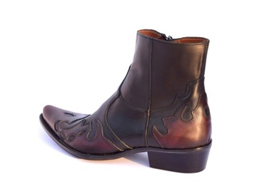 МУЖСКИЕ КОЖАНЫЕ БОТИНКИ НА МОЛНИИ PL WEST