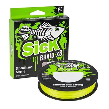 PLECIONKA BERKLEY SICK FLAME GREEN 150M 0.14 MM